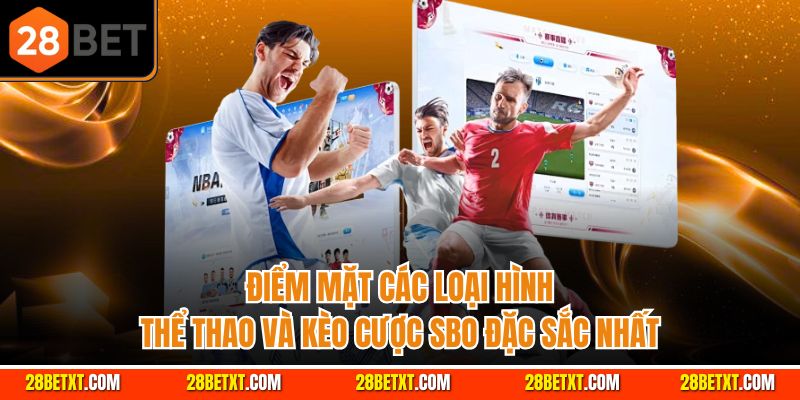 Điểm mặt các loại hình thể thao và kèo cược SBO đặc sắc nhất